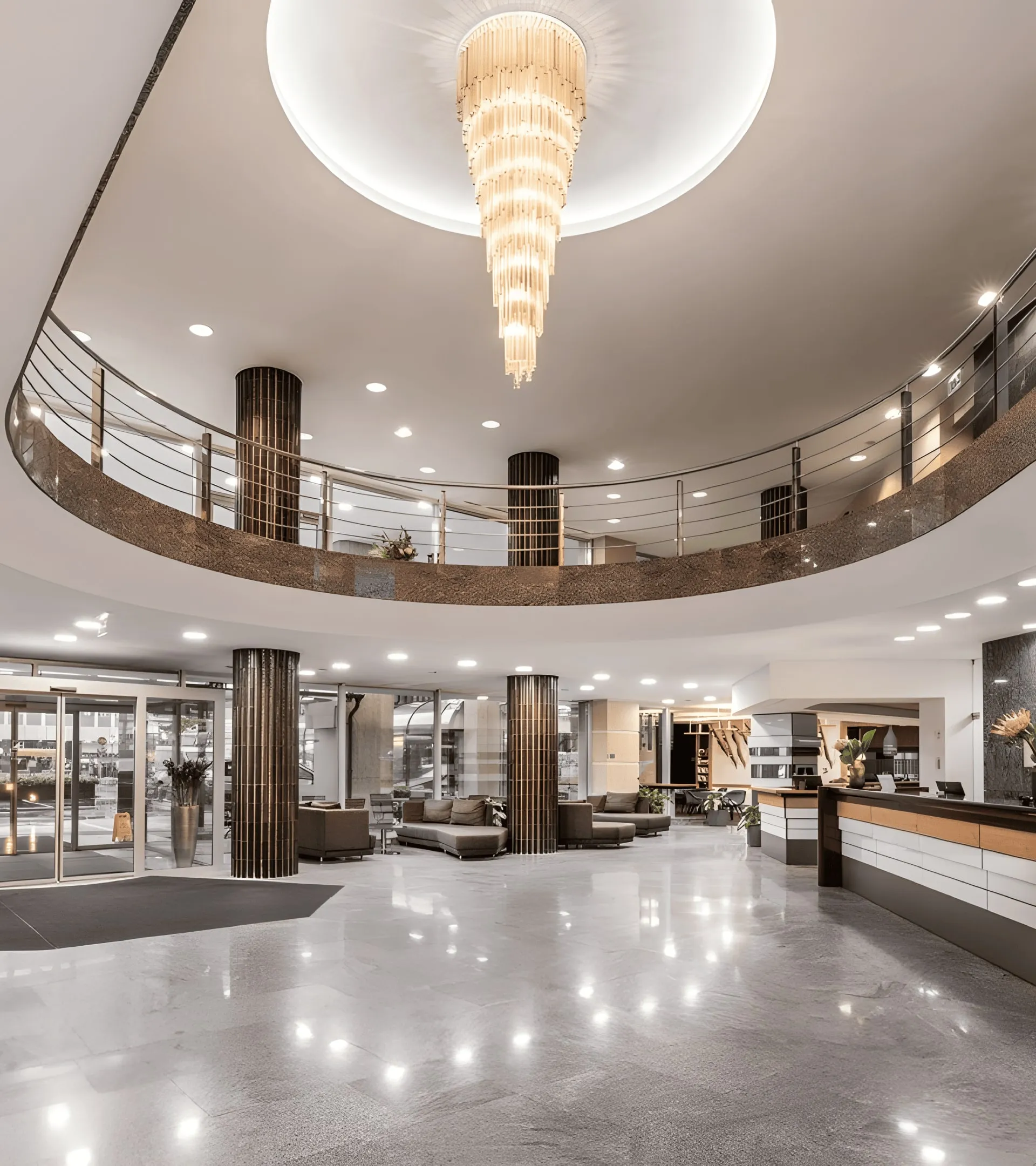 uHotel Ljubljana lobby